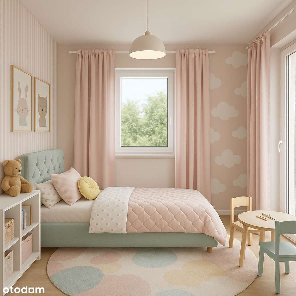 4 pokojowe mieszkanie z ogródkiem + 2 miejsca postojowe-7