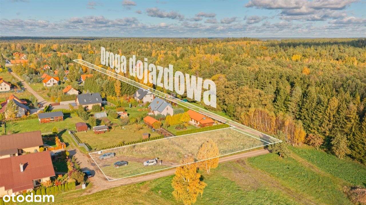 Działka budowlana w Łupkach przy ul. Wrzosowej-2