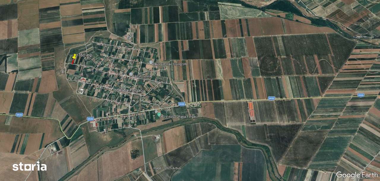 Vand teren Intravilan in Ohaba Forgaci 1760mp-2