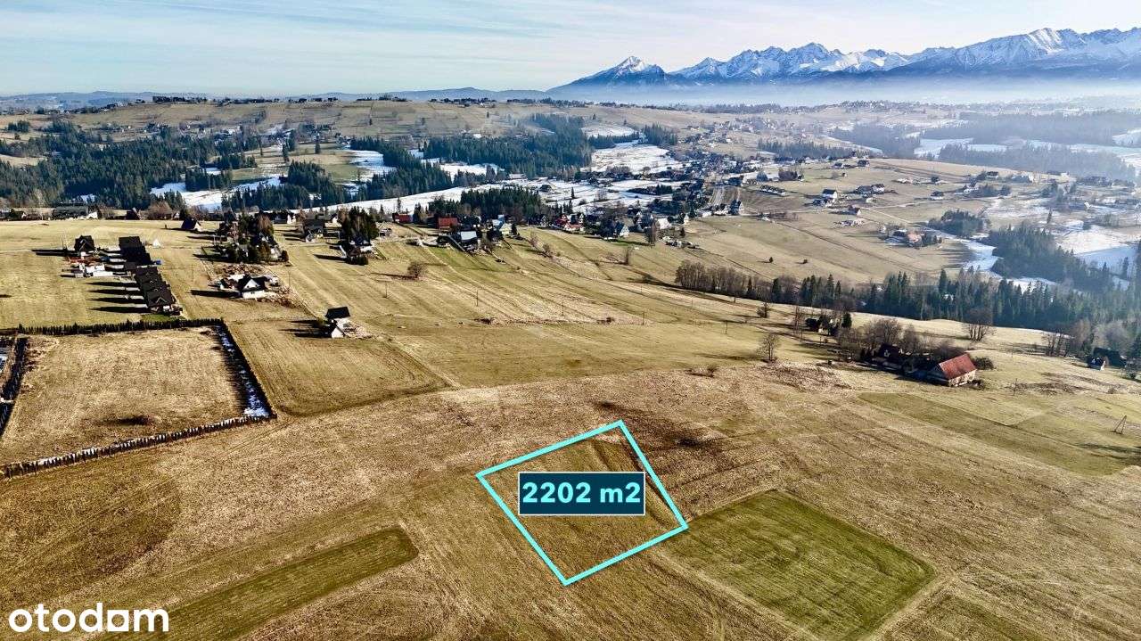 Czerwienne Widokowa Działka Rolna 2202M2-1