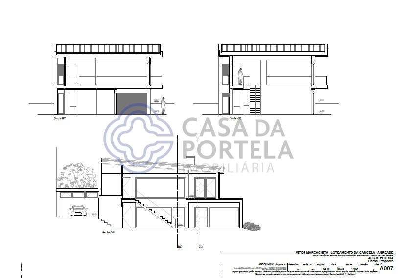 Terreno com projecto aprovado em Anreade, Resende com vistas explêndid - Grande imagem: 4/21