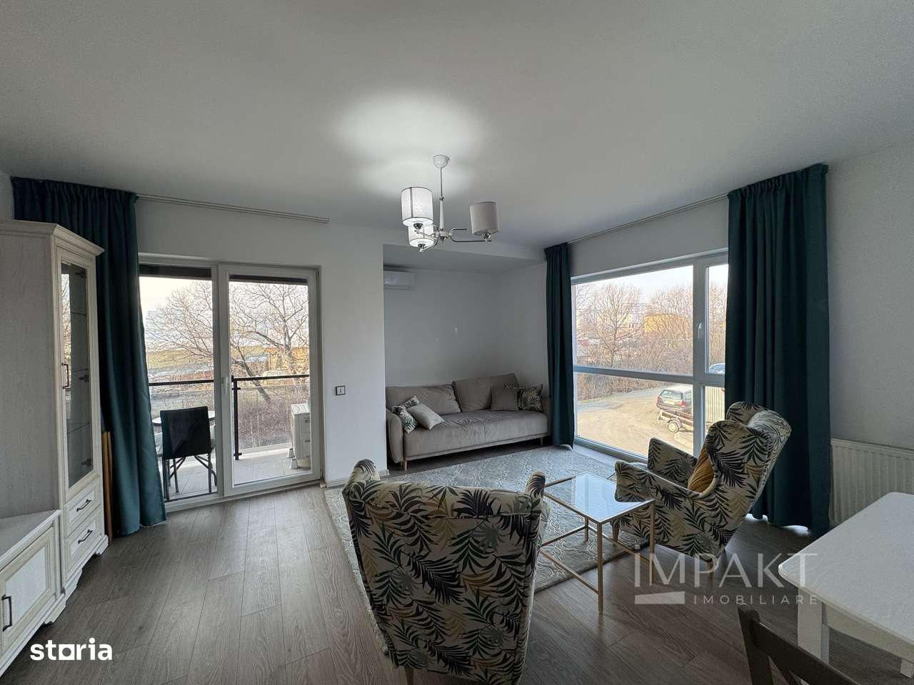 Apartament 2 camere modern zona iris cu parcare de închiriat - Imagine principală: 3/12