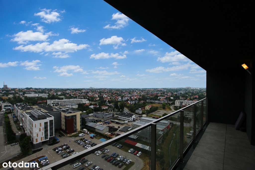 Nowoczesne na 15-stym piętrze, wolne od 1 lipca
