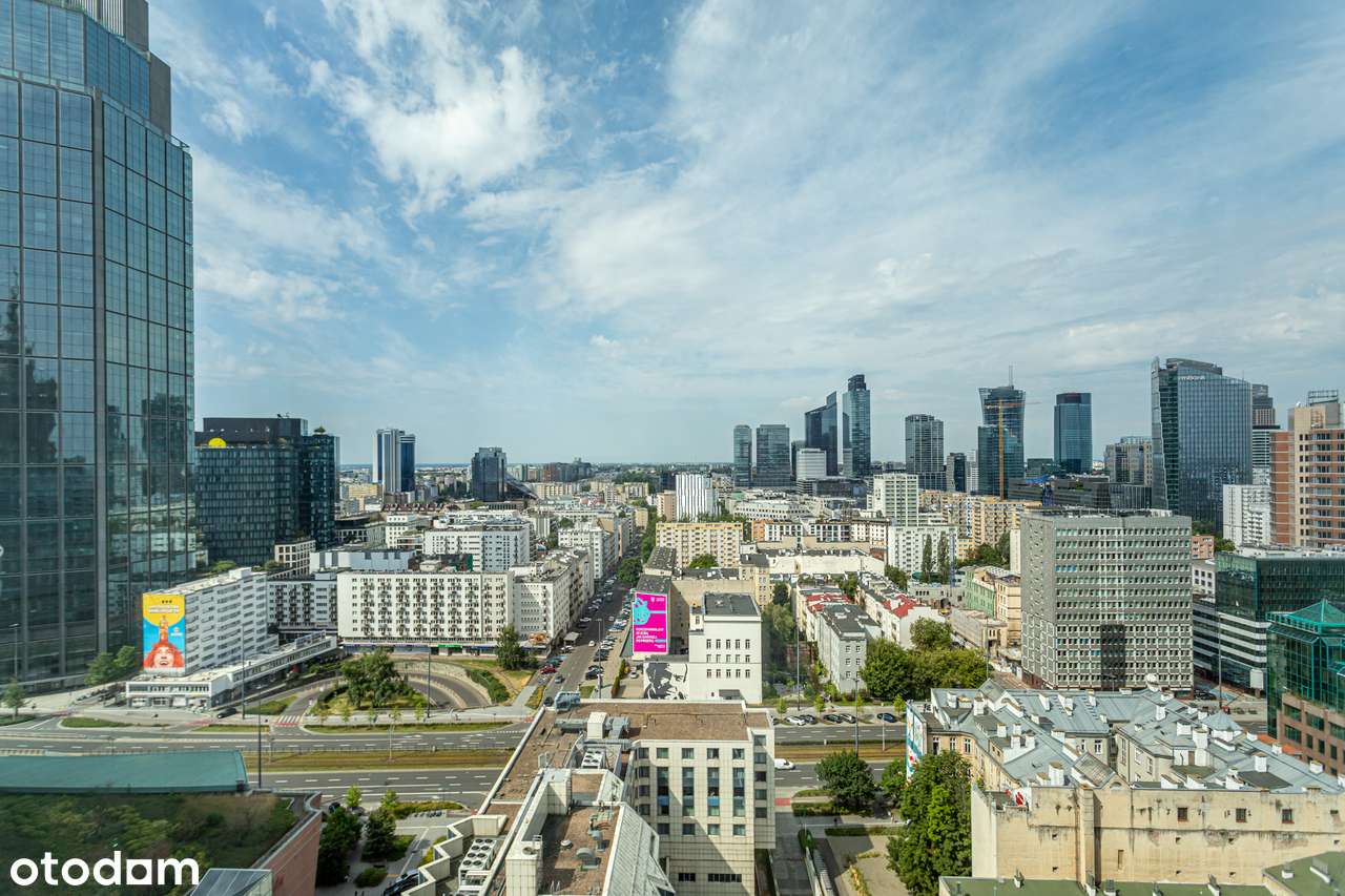 Apartament na Złotej 44 z przepięknym widokiem na Warszawską Wolę - Pełny obrazek: 5/6