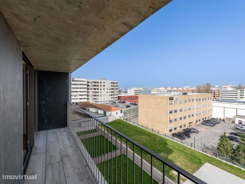 Apartamento T3 com 3 frentes em Matosinhos sul, no edifício Nautilus-40