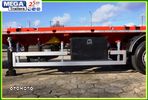 Platforma 13.60 m MEGA Trailers, kontenery, palety, stal -UNIWERSALNA !!!  !! NOWY TYP OMEGA ŁAD 30 T !! Maszyny budowlane i kontenery ciężkie !! - 19