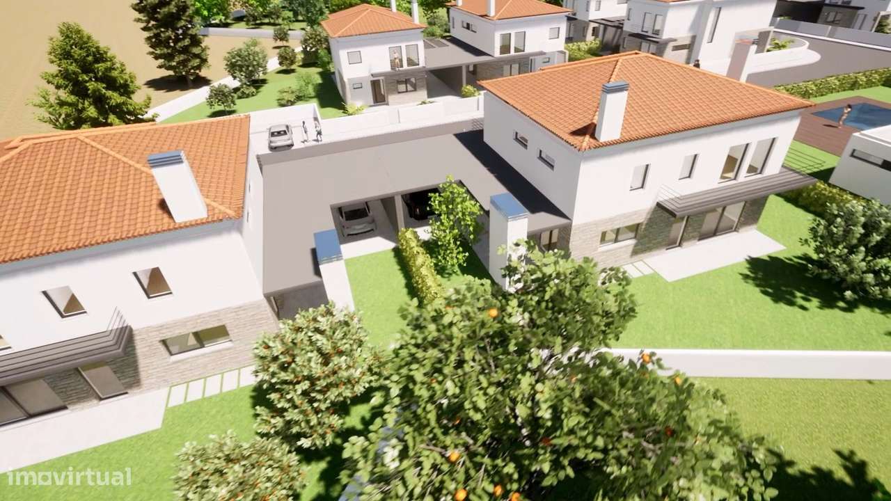 Terreno com projecto aprovado para moradias, S. João das Lampas, Sintr-21