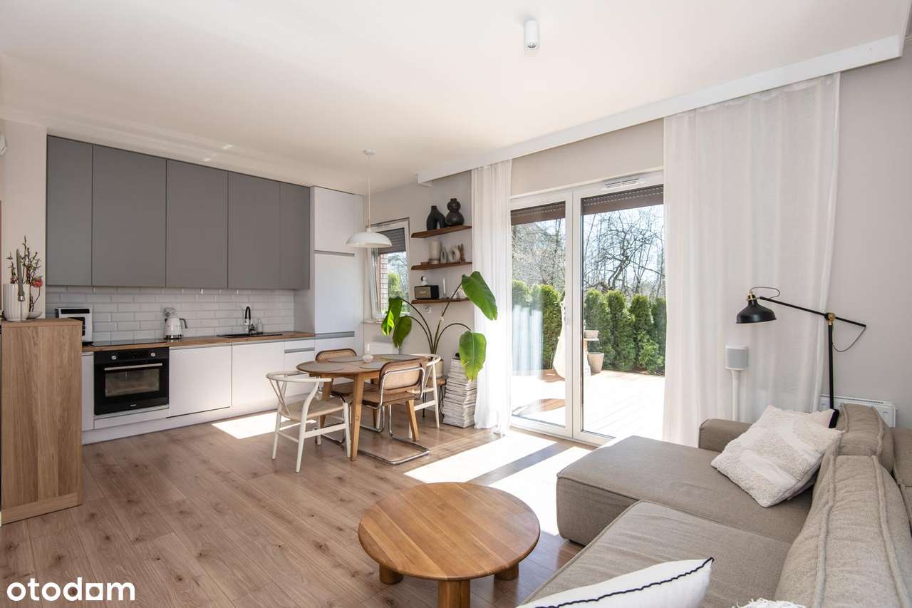 Poznań Strzeszyn-nowoczesne mieszkanie z ogródkiem i  parkingiem