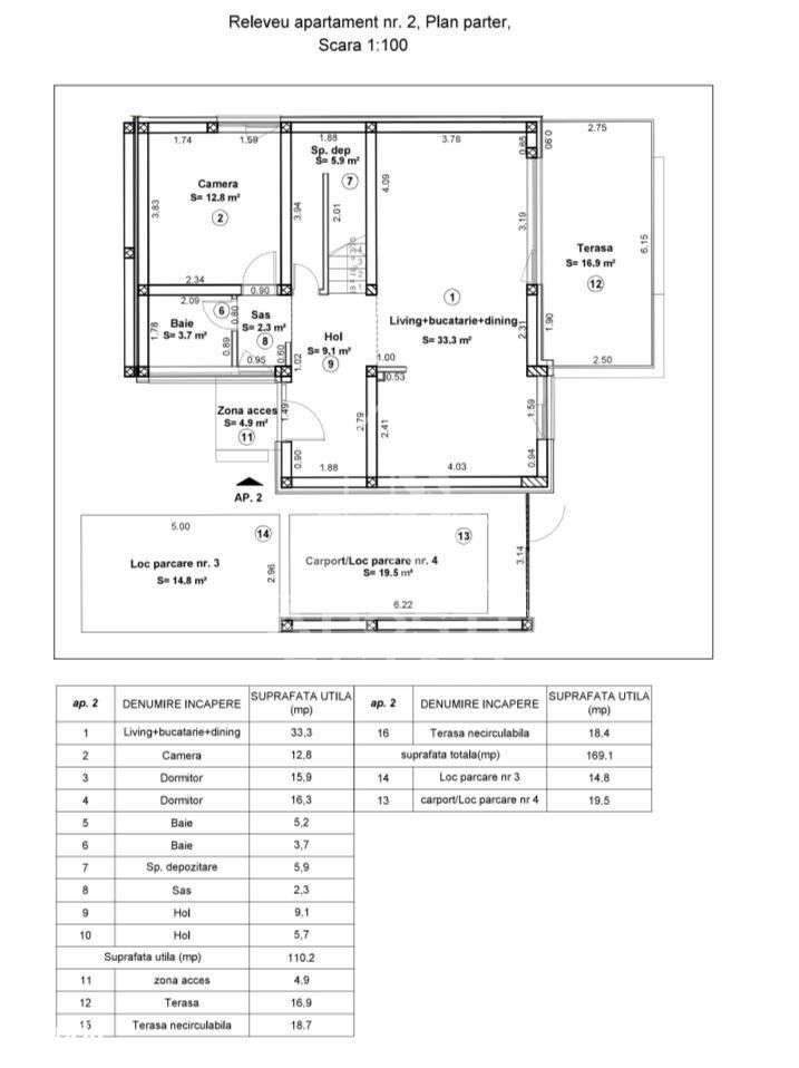 Casa Eco cu 4 camere, 2 bai, in Dumbravita - Imagine principală: 3/15
