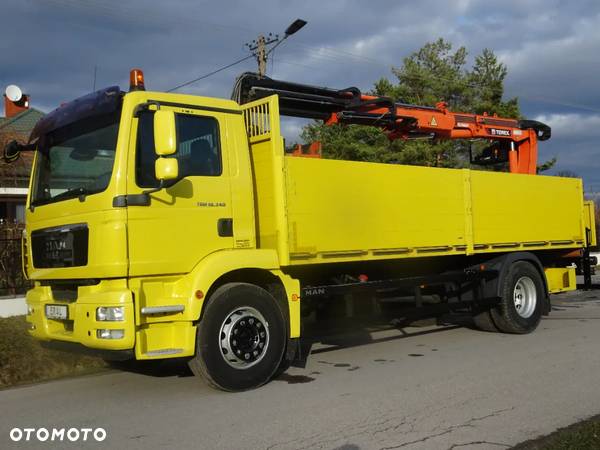 MAN TGM 18340 HDS Atlas  125 budowlanka z Niemiec chwytak idealny - 2