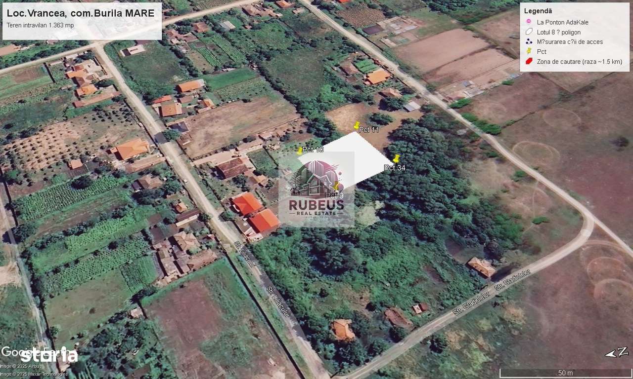 Teren 1363 mp lângă Dunăre – ideal construcție, preț imbatabil! - Imagine principală: 3/4