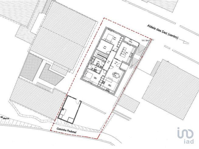 Terreno para construção T4 em Aldeia das Dez de 305,00 m2-1