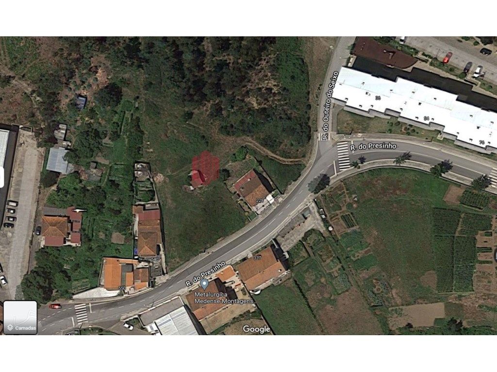 Lote de terreno em Medas para construção de moradia de qu...