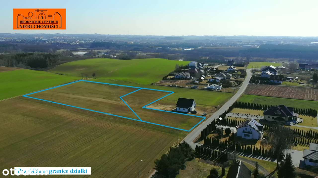Szabda. Duża działka z warunkami zabudowy na 4 domy jednorodzinne
