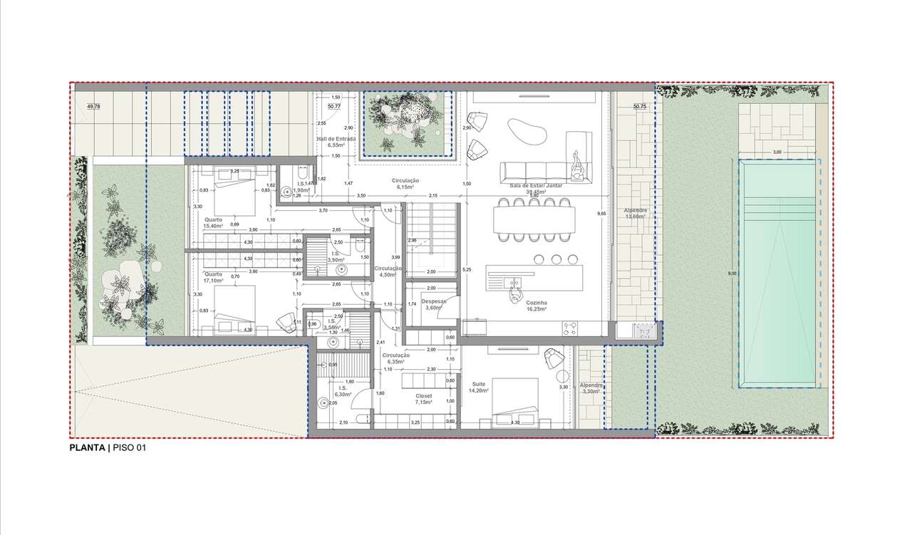 Moradias V3 em Condomínio de Luxo  – Palmeira-11