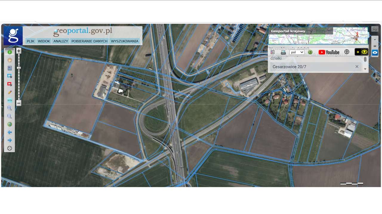 działka inwestycyjna, produkcyjna, pod magazyn, blisko AOW-1