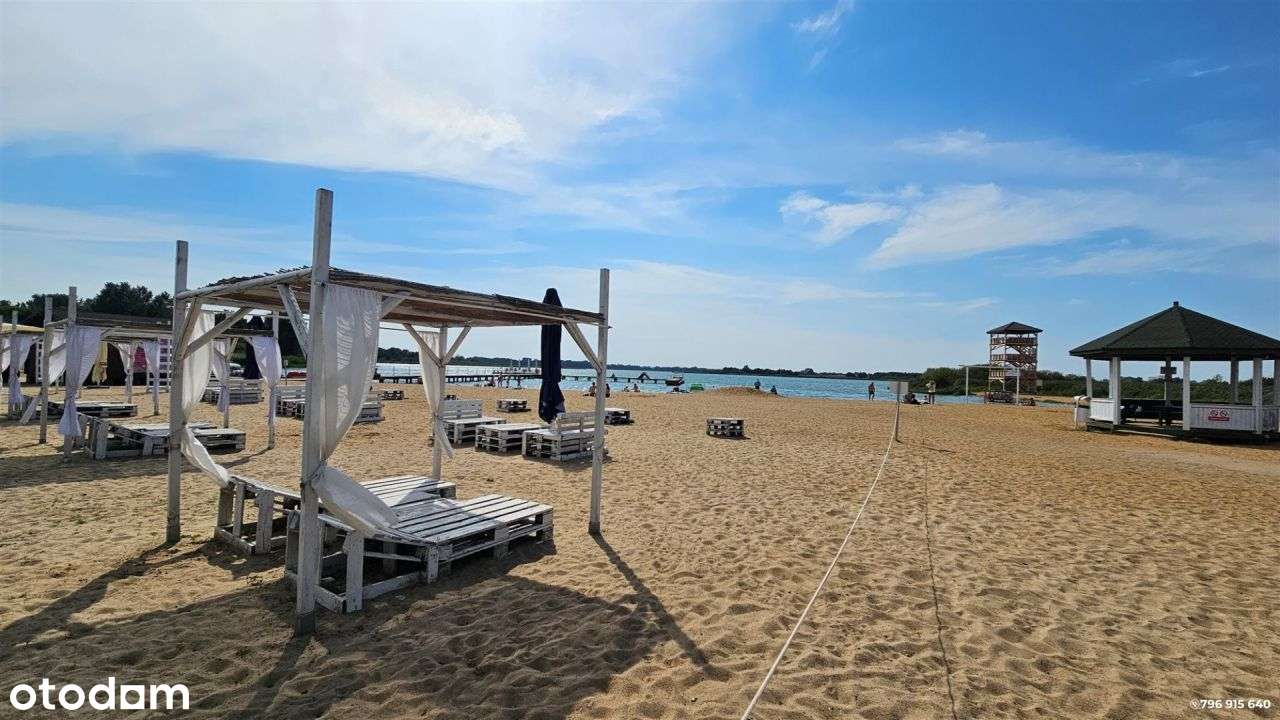 Działka 923m przy samej plaży Jezioro Borzymowskie-11