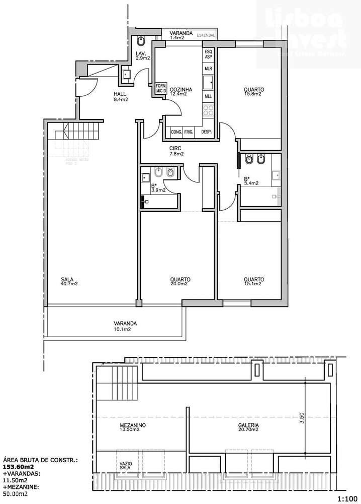 Vendo T4 Centro de Carcavelos Luxo-22