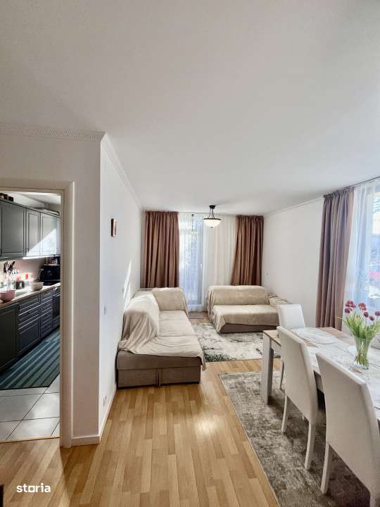 Apt 3 camere-Gradina proprie-2 locuri parcare-Pipera-0