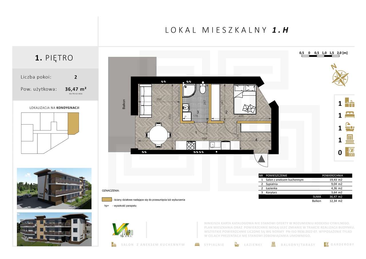Żagań, ul. Żarska | 2026 | idealne na wynajem - Pełny obrazek: 4/5