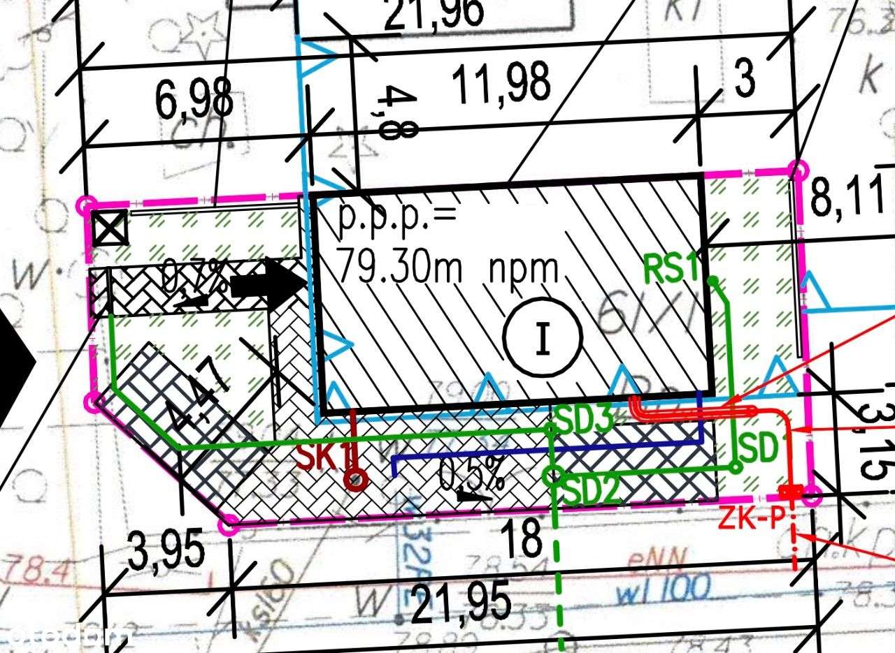 Działka usługowa z pozwoleniem - Osowa Góra-4