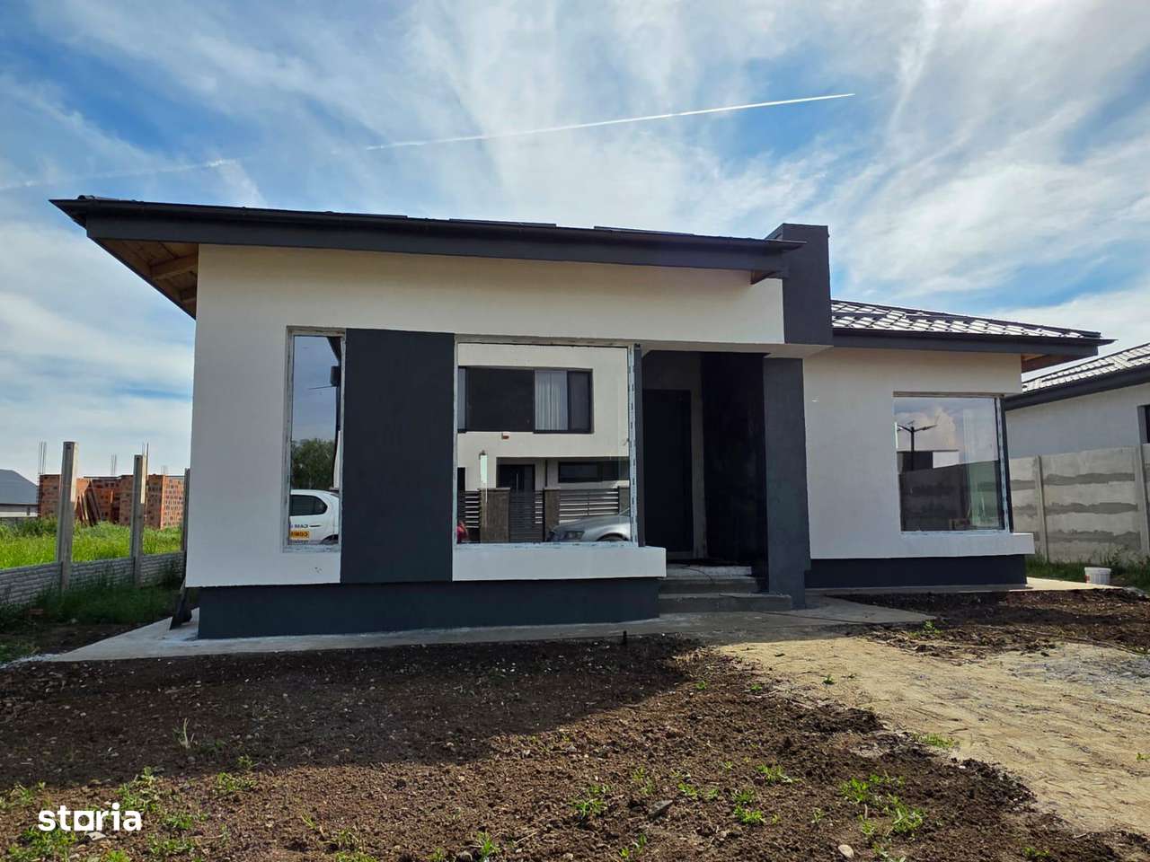 OFERTA ! Casa parter individuala 3 camere , Teren 375mp, gaz si curent-5