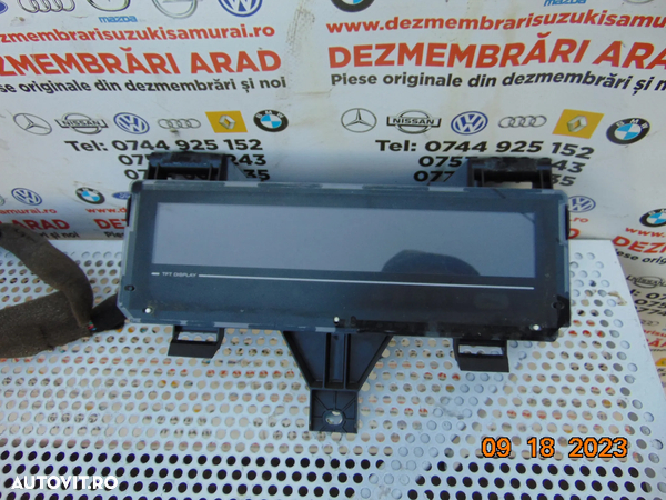 Ceasuri bord digitale Renault scenic 3 cutie manuala display bord dezmembrez scenic 3 - 3