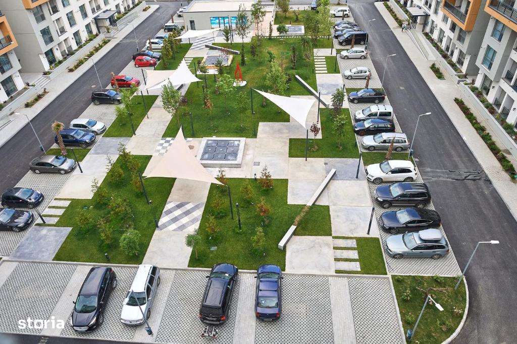 Apartament intr-un complex cu gradina privata si fantani decorative, l-0