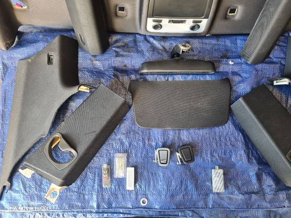 KIT INTERIOR TECTO TEJADILHO FORRO CUPULA TETO SUPORTES ORIGINAL | BMW SERIE 3 COUPÉ 320D E92; - 8