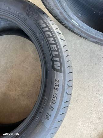 vând 4 anvelope 235/50/19 Michelin de vară ca noi - 6