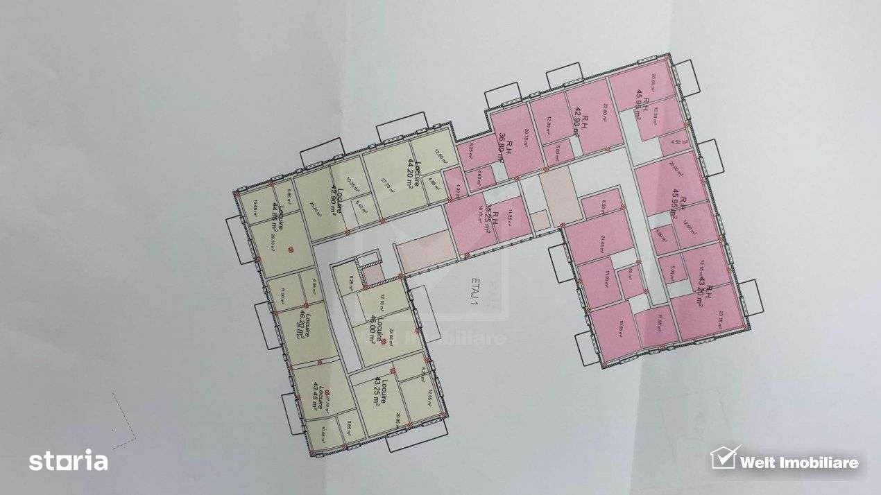 Apartament 2 camere, balcon, zona centrala, constructie noua - Imagine principală: 3/4