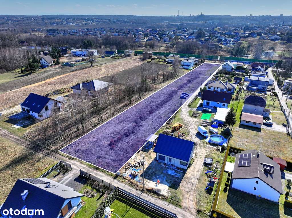 Duża działka budowlana. Rybnik Wrzosowa.-6