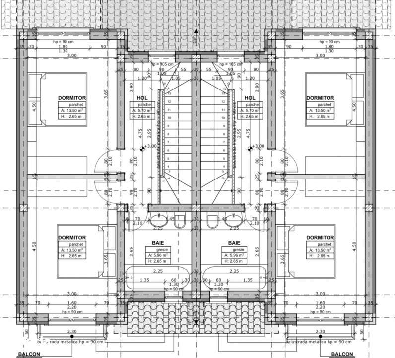 Duplex cu 4 camere in Mosnita Noua - Cartier Europa - Imagine principală: 4/14