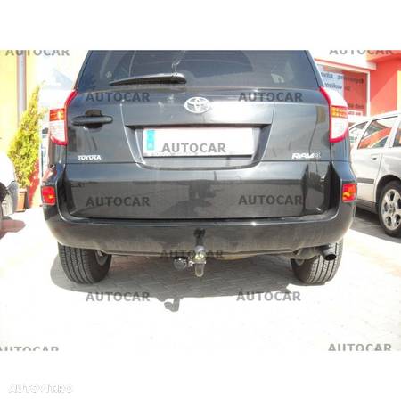 Carlig de remorcare pentru TOYOTA RAV 4 - 5usi, fara roata de rezerva pe haion- sistem semidemontabil -cu suruburi - din 2005 - 12