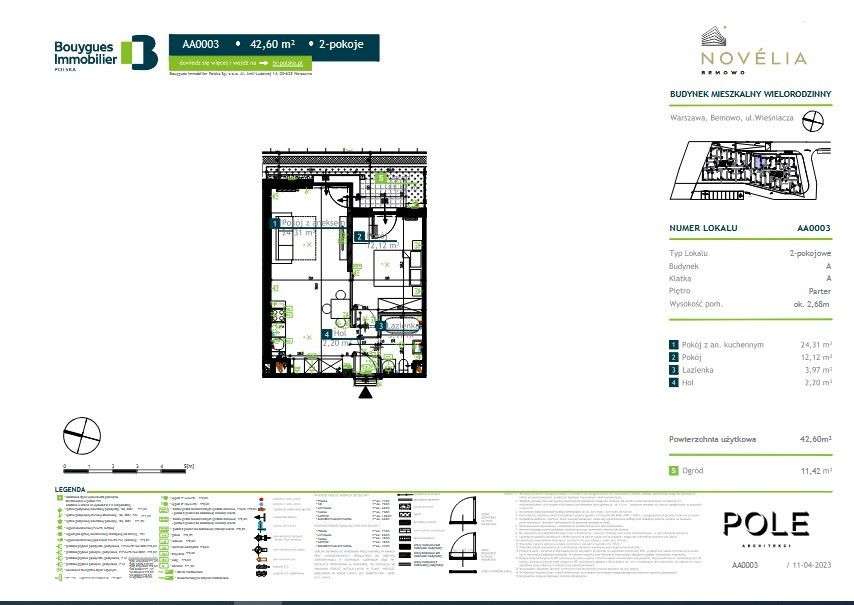 Metro Ulrychów 1 km  | Projekt w cenie-2