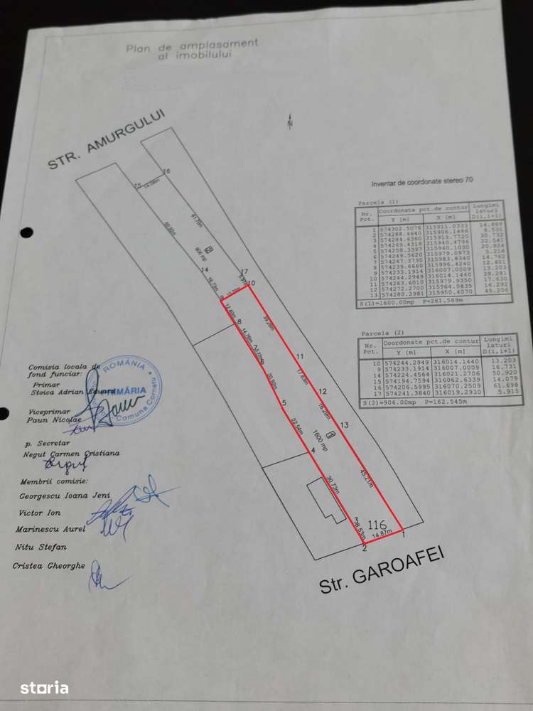 Cornetu - str. Garoafei, vanzare teren intravilan 1.600mp, stradal-13