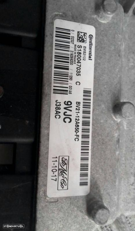 Centralina Do Motor  Ecu Ford Fiesta Vi (Cb1, Ccn) - 3