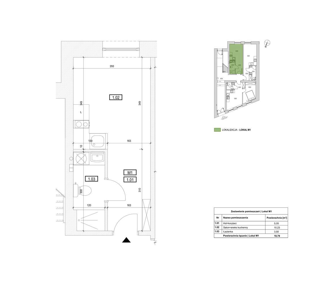 Kawalerka z własnym ogródkiem - ul. Wałowa 4-7
