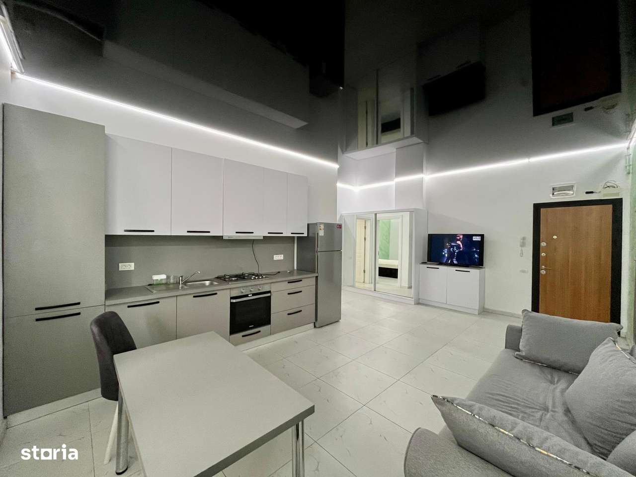 Mamaia Nord Apartament 2 camere si parcare Promenada prima linie-5