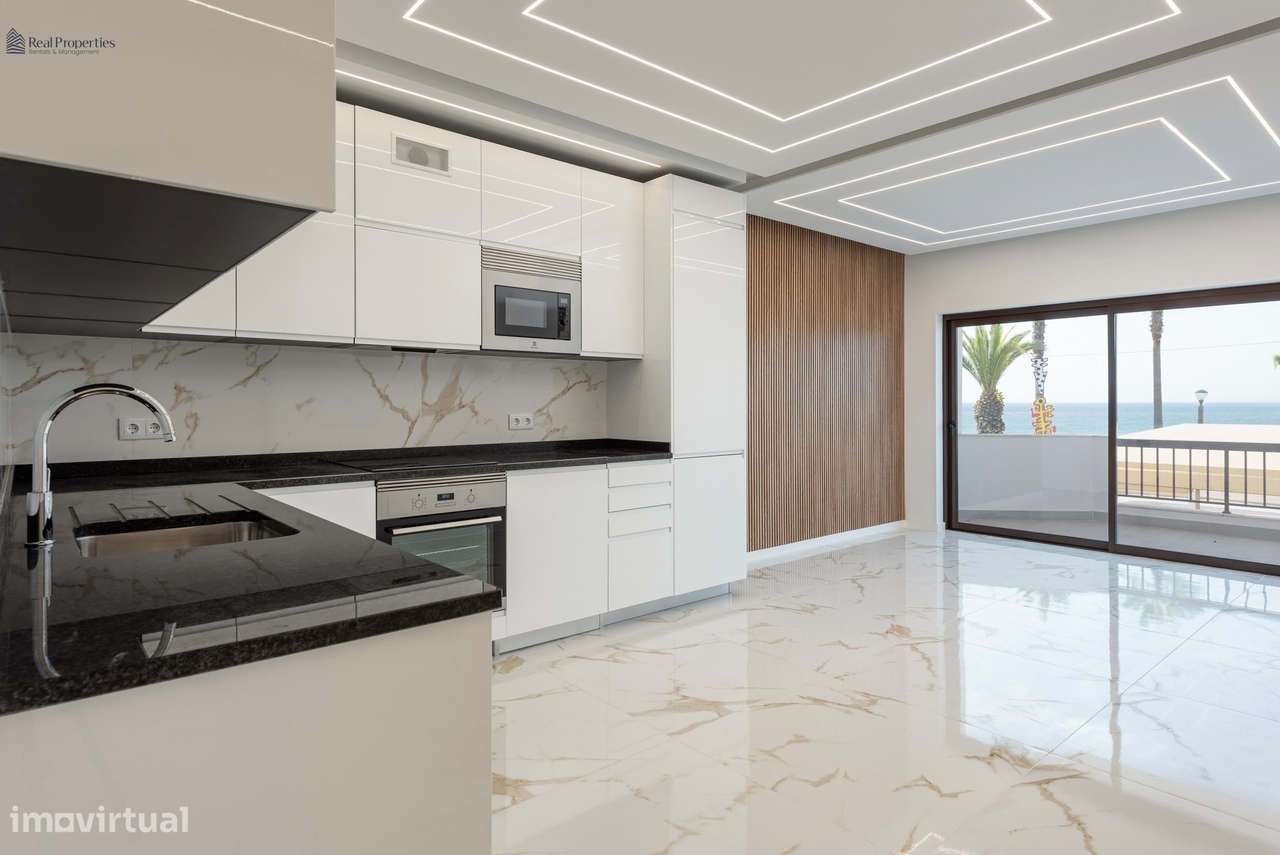 Apartamento T2+1 Renovado na Primeira Linha da Praia de Quarteira – Vi - Grande imagem: 2/24