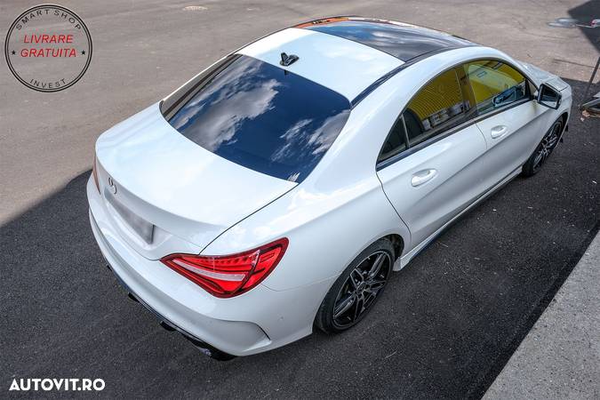 Difuzor Bara Spate Mercedes CLA W117 X117 (2013-2018) Facelift CLA45 Look- livrare gratuita - 13