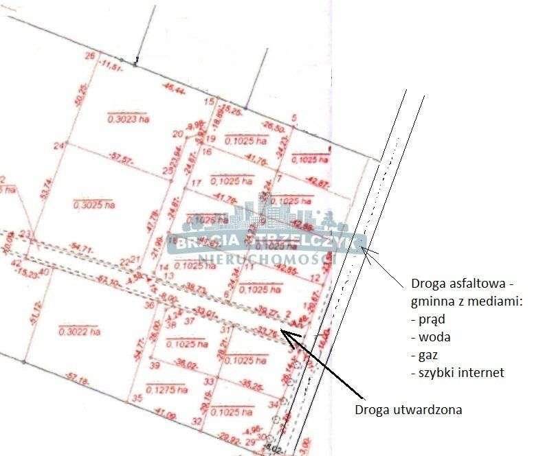 Urokliwa działka z mediami w drodze-8