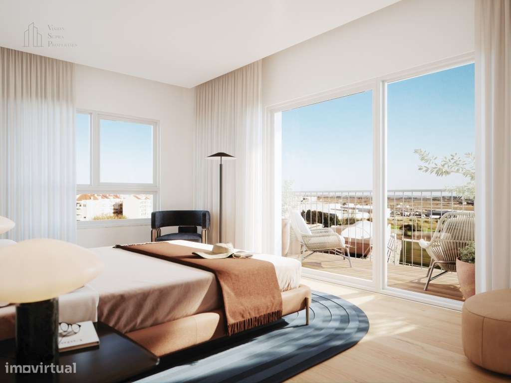 Florien | T1 em novo empreendimento com terraço e 2 lugares de esta...-3