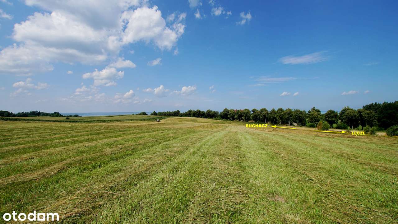 ŁĘCZE - DZIAŁKA  Z WIDOKIEM NA ZALEW WIŚLANY !!!-5