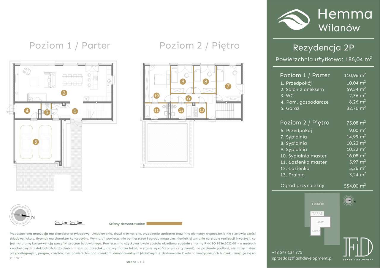 5-pokojowy dom 186m2 + ogródek Bez Pośredników - Pełny obrazek: 2/7