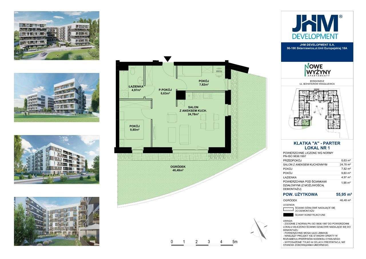 Nowe Wyżyny Apartamenty | A1 - Pełny obrazek: 2/7