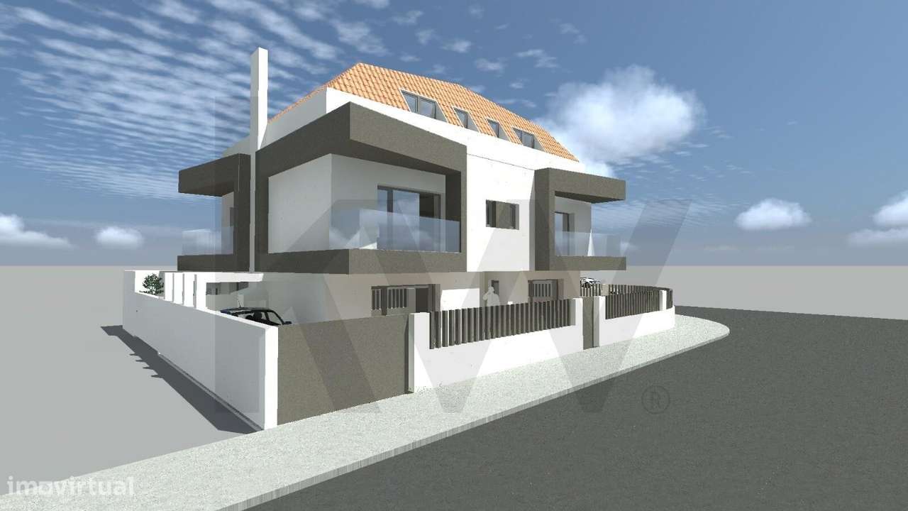 Moradia geminada Triplex T3 + 1 I 3 Suites I 4 WC I Fernão Ferro - Grande imagem: 4/13