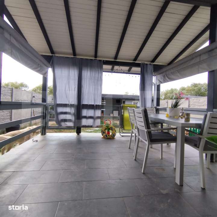 Duplex modern cu 3 dormitoare, terasa si curte – Ghiroda - Imagine principală: 5/14