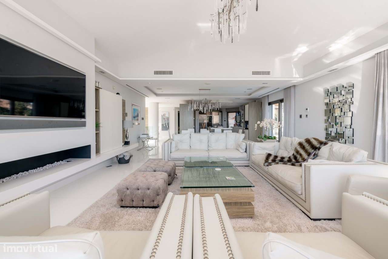 Moradia de luxo com vista mar e golfe-21