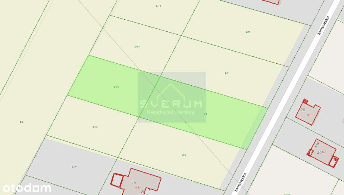 Duża działka budowlana w Kucharach - Pełny obrazek: 4/5